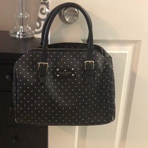 Kate spade polka dot purse